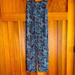 Bar111 print pants, XS, NWT
